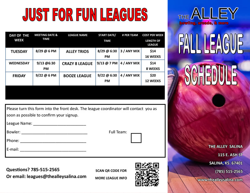 fall leagues
